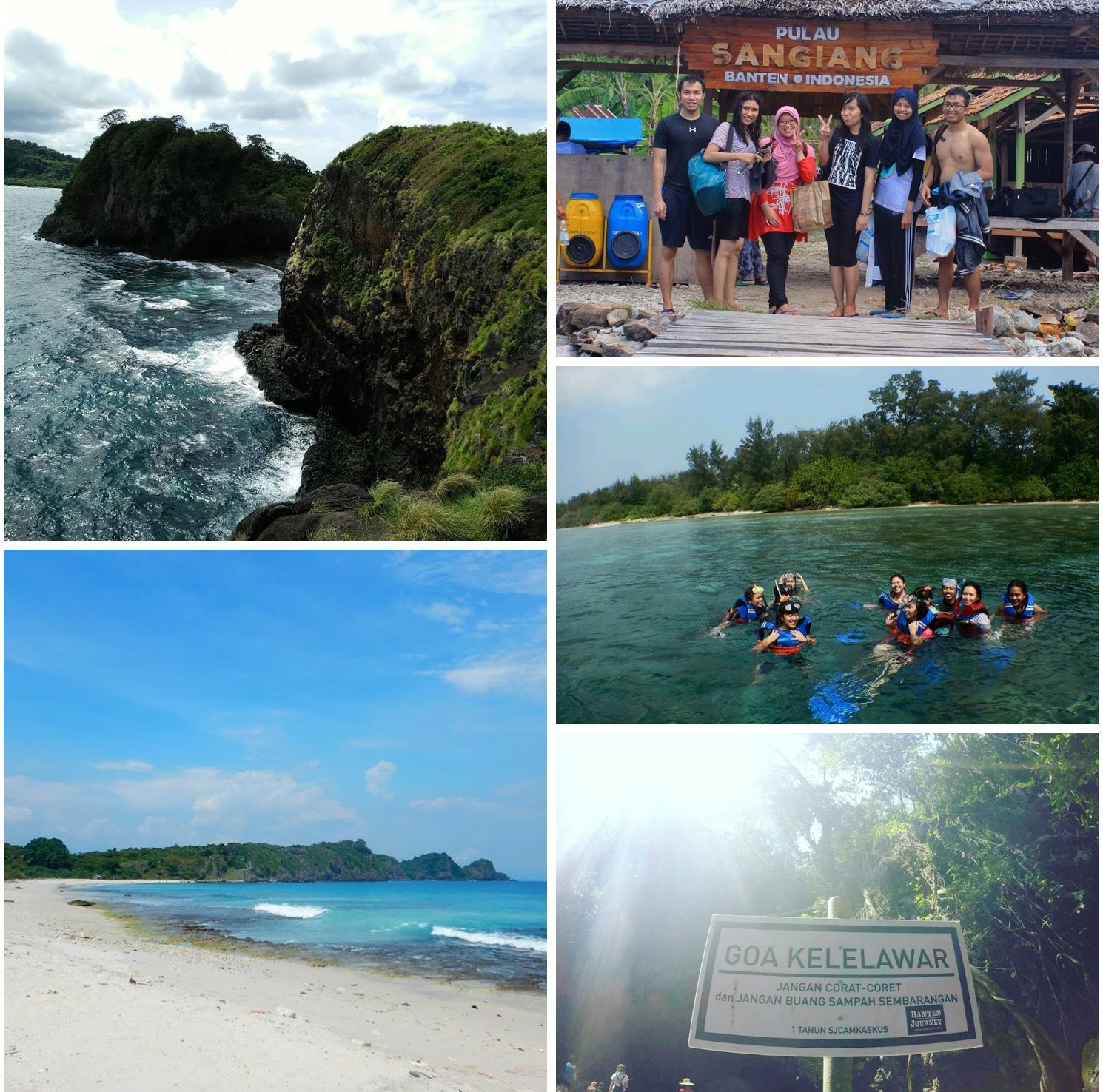 Trip pulau Sangiang